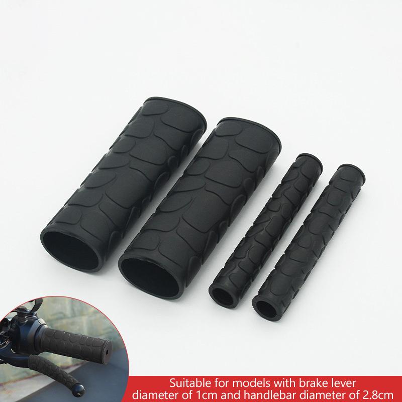

4 шт. нескользящие резиновые перчатки для рукоятки мотоцикла, универсальные термоусадочные чехлы для рукоятки, чехлы для руля 11cm