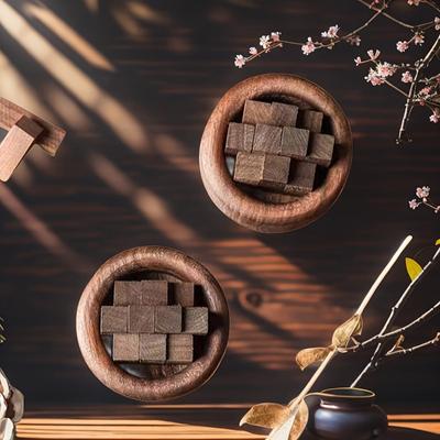 Nuevo expansor de fragancia de aceite esencial Chaidui de madera de haya y nogal negro, aceite esencial para aromaterapia y decoración.