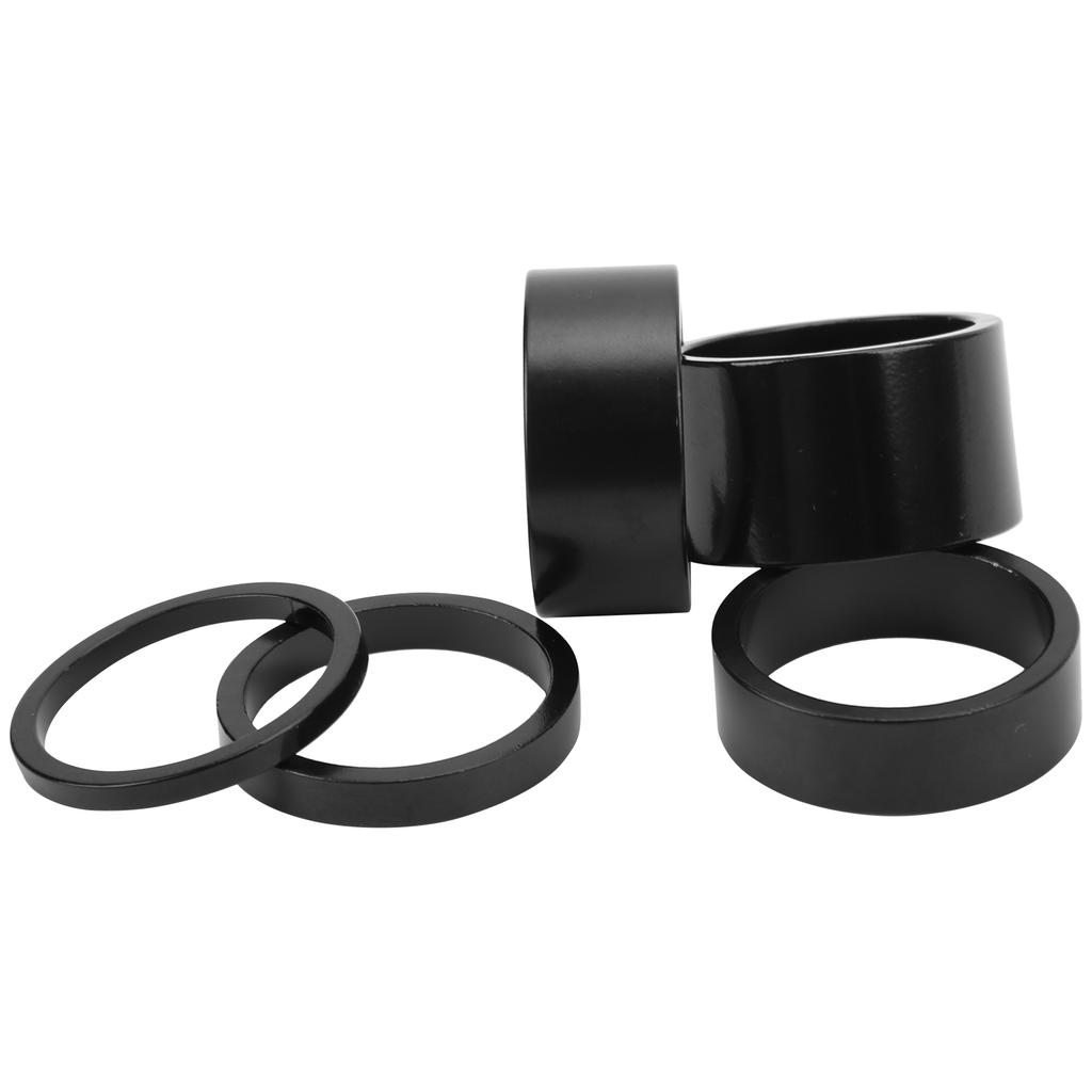 5Pcsset Bicycle Front Fork Washer Mountain Bike Aluminum Headset Spacer Fork Washer