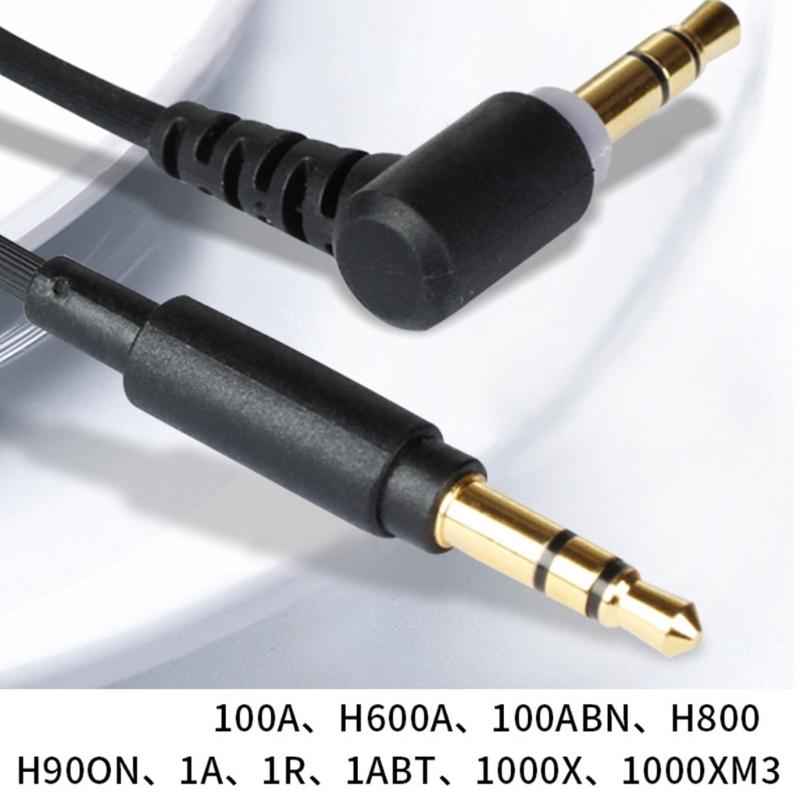 Náhradní prodlužovací kabel audio 3,5 mm Aux pro sluchátka Sony WH-1000XM5 WH-1000XM4 WH-1000XM3 WH-1000XM2 MDR-1000X