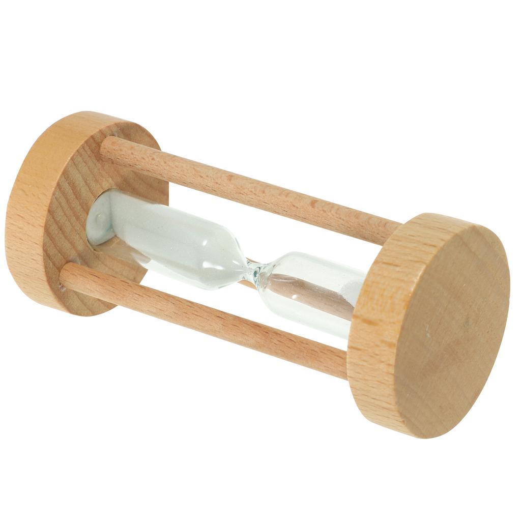 3 Min Handmade Hourglass Sand Clock Car Cooking Timer Wooden Sandglass Exercise