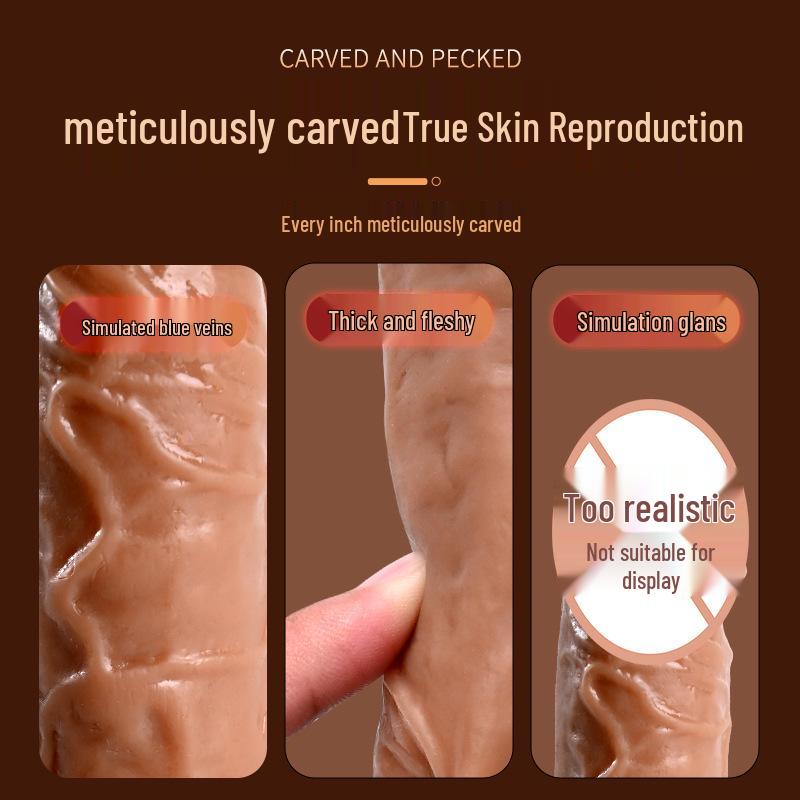 Comele Stoßender Erwachsenen-Simulations-Dildo-Massagegerät für Frauen