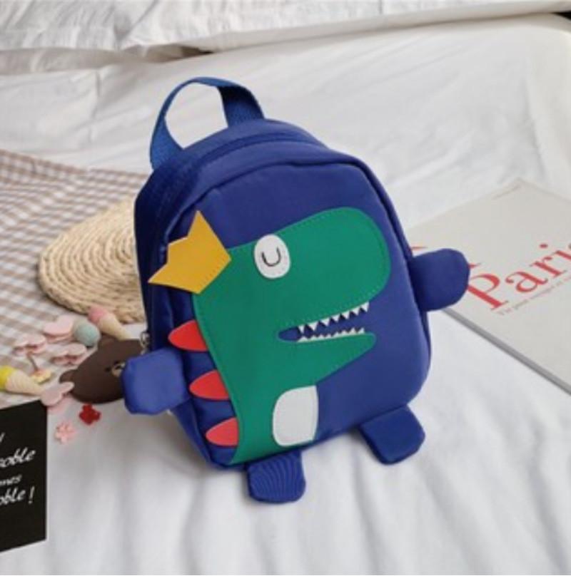 Adorable Dinosaur Backpack For Kids Durable Oxford Cloth Cute Design For Preschoolers