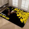 W-WU-T-TANG C-CLAN Entrance Door Mat Washable Non-Slip Living Room Sofa Chairs Area Mat Kitchen Alfombra