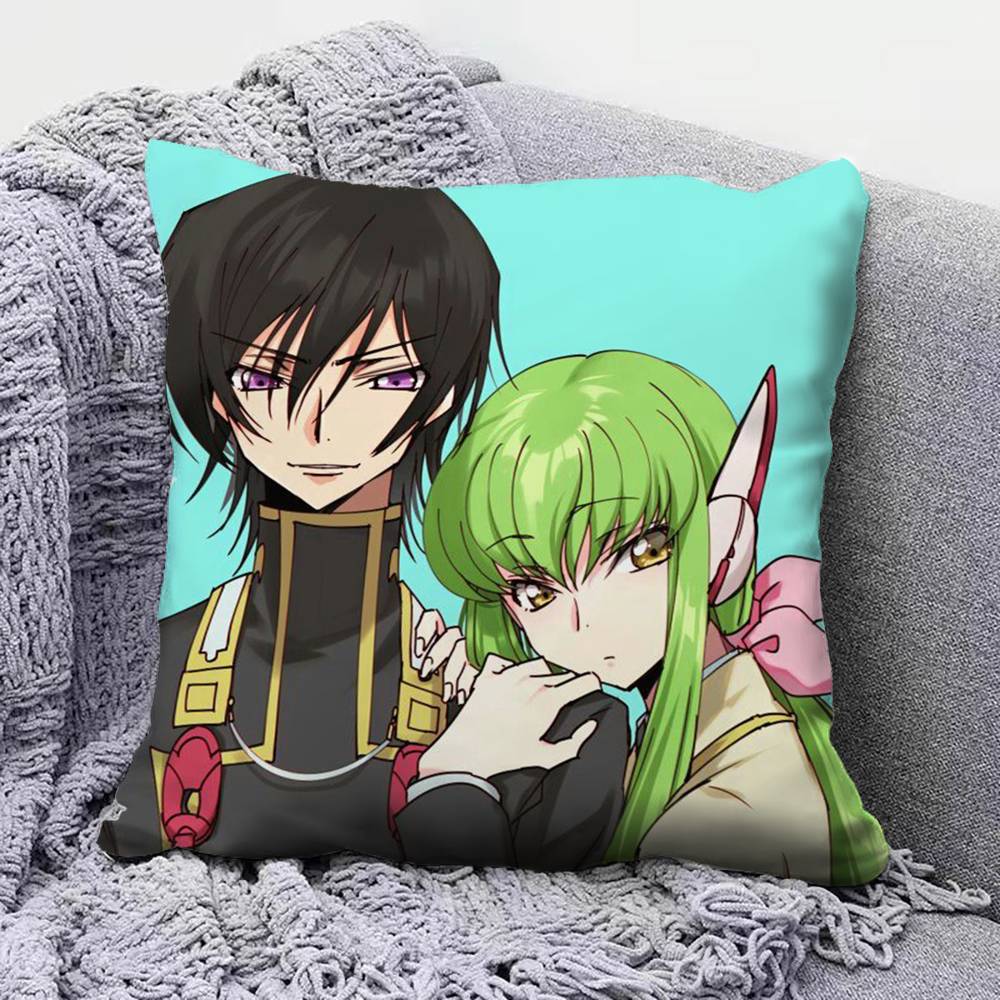 Code Geass CC Lelouch Home Sofa Cushion Covers and Aecorative Custom Pillow Covers