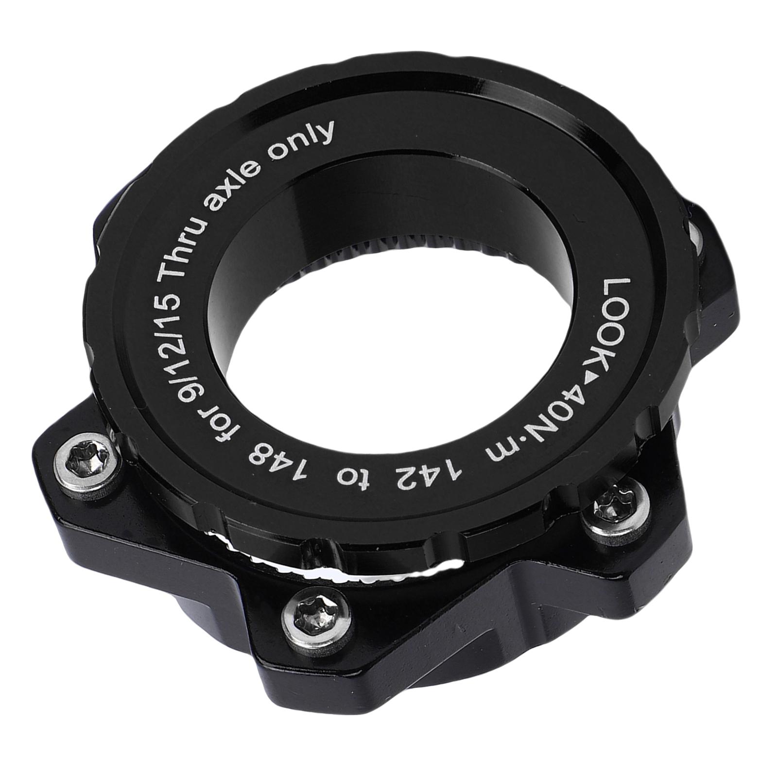 

Адаптер для велосипедного роторного тормоза Center Lock 142 мм на 148x12 мм, адаптер Center Lock на 6 болтов для сквозных осей 12 мм, черный