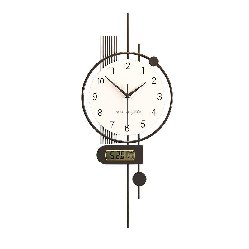 Luminous Wall Clock Modern Wall Watch Minimalist Silent Elegant Decorative Interior Clocks Luxury Aesthetic Living Room Watches