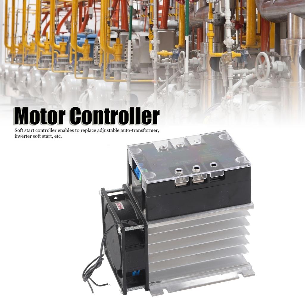 Softstart-Controller Industriesteuerungszubehör Aluminiumboden für Einzel- und Zweiphasen