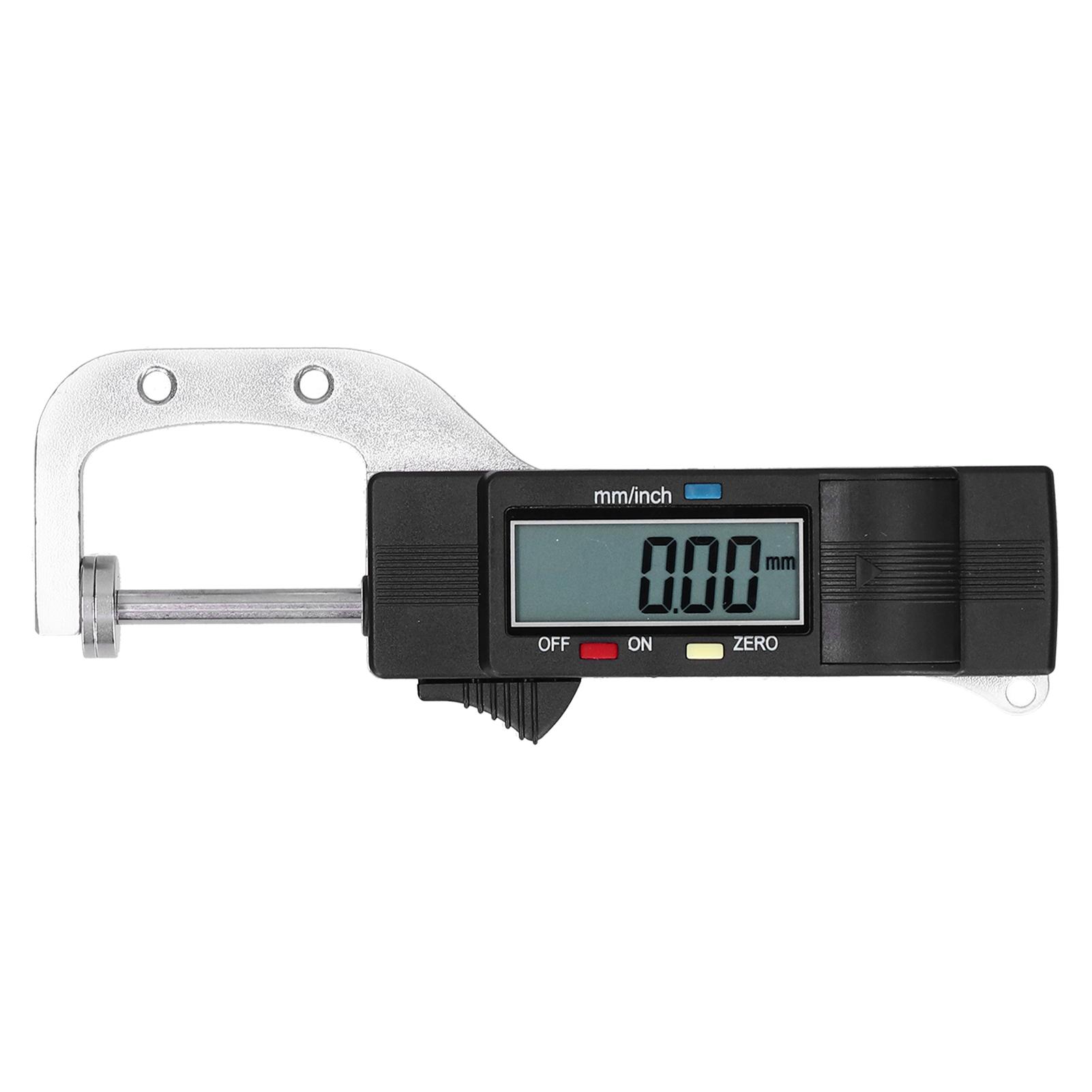 

Цифровой толщиномер горизонтальный измерительный ручной инструмент точность 0,01 мм для ювелирных изделий 025мм