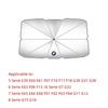 BAGW4 2026 Car Sticker Car UV Sunshade Umbrella Cover Foldable Heat Insulation Sun Blind For BMW Series G30 G32 F10 F20 F40 G20 G05 X1