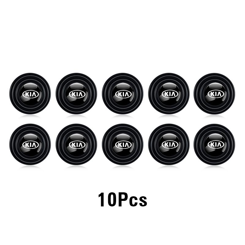 AMT2   Car Door Shock Absorber gasket Buffer Anti-collision Silicone Sticker For KIA K3 Sportage Carnival K5 Seltos Pegas KX1 EV5 Sonet