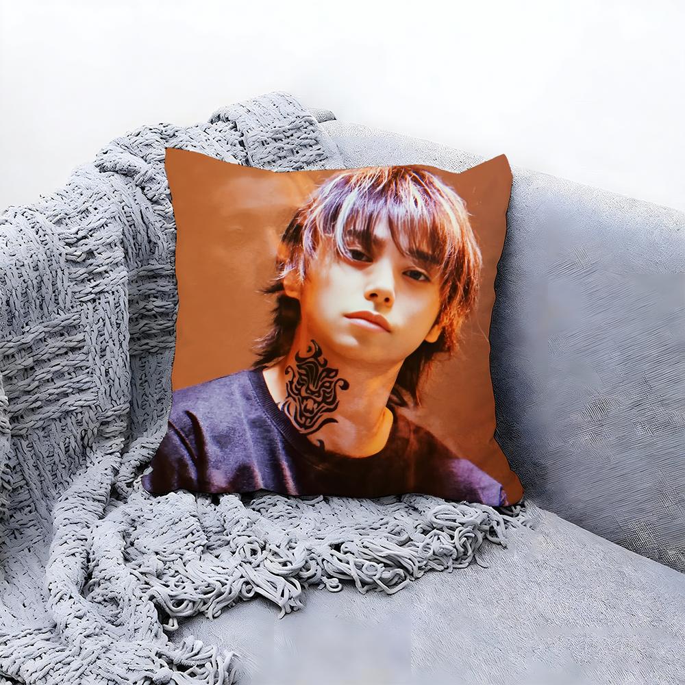 Abstract Rose Flower Cushion Cover Premium Comfort Reversible Pillow Cove -Two In One Design for Any Room & Car Interior