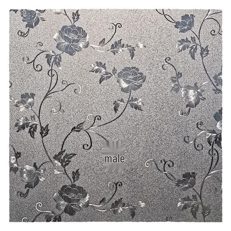 Electrostatic Frosted Glass Sticker for Bathroom Windows - Privacy & Heat Insulation Film
