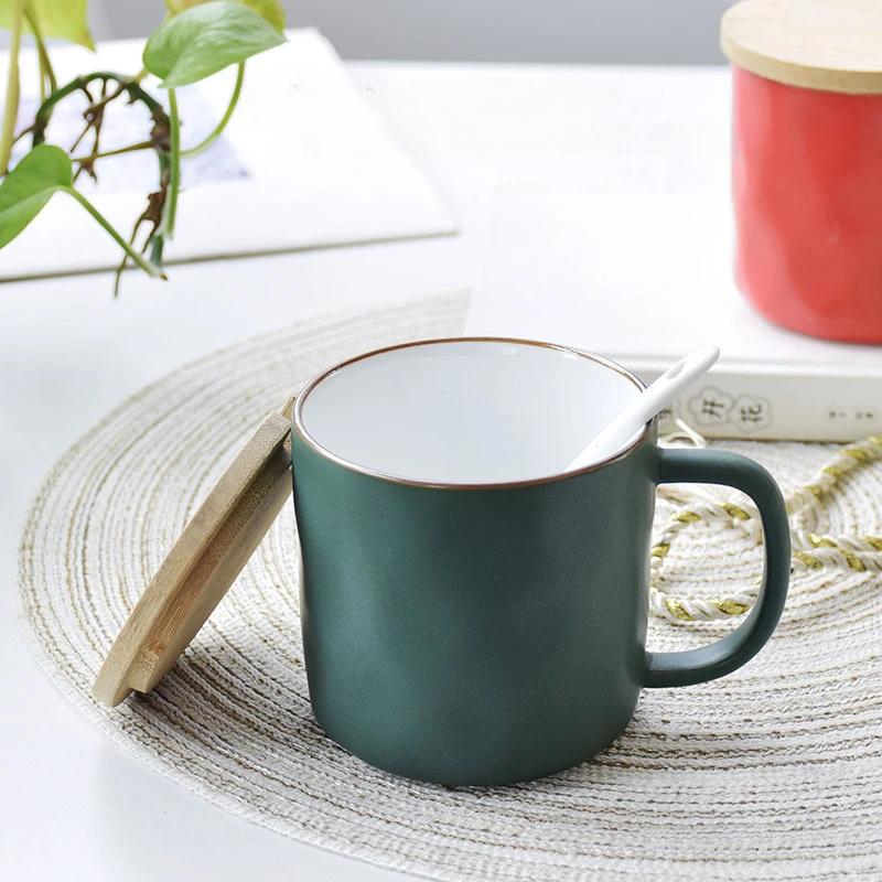 Milk Cup Mug for Coffee Macaron Color Personalized Gifts Good-looking Drinkware Porcelain Coffee Cups Coffe Ceramic Cup Gift Bar