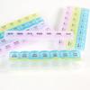 Hot Weekly Premuim Portable 7/14/21/28 Grids 1/2/3/4 Times A Day Pill Storage Cases Box Organizer for Vitamins Medicine FishOils