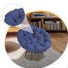 Circular Chair Cushion for Floor Use, Pet-Friendly Pad Hanging Basket Chairs, Seat