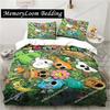 3D-gedrucktes Anime Amazing World Gumball Bettwäscheset Bettbezug Schlafzimmer Decke Einzel-Doppel-King-Size-Steppdecke Heimtextilien