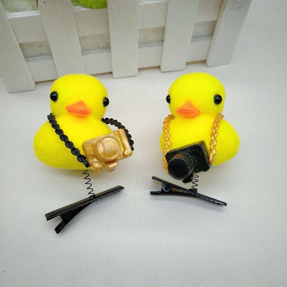 Hairpin Clip Accessories Duckbill Little Yellow Duck