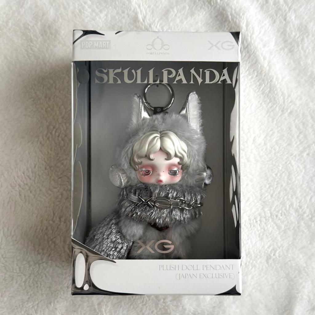 SKULLPANDA XG Plüschtier Anhänger Japan Exklusiv POP UP SHOP ALPHAZ