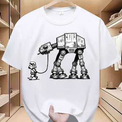 STAR WARS Official AT-AT Walker Vintage Star Wars Men's Women's Tshirts Tee Tops Children's Adult Parent Child T Shirts