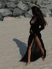 European American Resort Lace Long Sleeve Cover-Up Dress