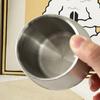 304 Stainless Steel Coffee Cup Thickened Kids Water Cup  Kitchen Gadgets Accessories
