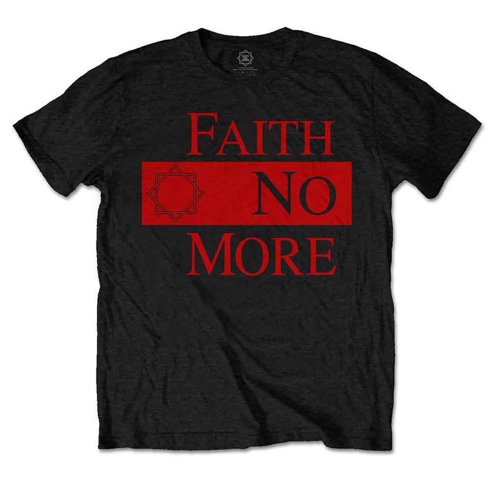 Faith No More Classic New Logo Star T Shirt