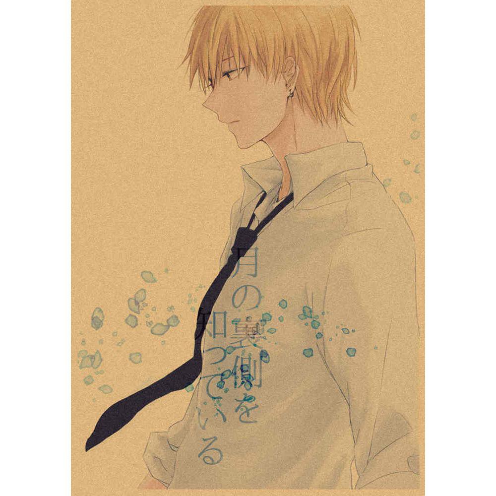 Kuroko s Basketball Retro Kraft Paper Wall Poster 407 29.7X42cm (A3 size)