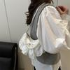 Popular design pearl handbag bag women's summer new messenger bag bow shoulder armpit bag