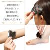 Gua Sha Plate for Face and Terahertz Body Facial No Holes [GOLD STONE] Body, Mineral, Massage, Slimming, Beauty, M-Shaped,