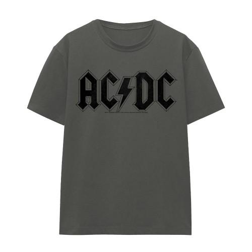 AC/DC Unisex Adult Worn Logo T-Shirt