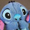 Stitch Breathable Plush Bear Soothing Sleep Playmate Otter Toy For Kids