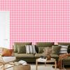 Powder Pink Wallpaper Fabric Pattern, Soft Shapes 50x1000