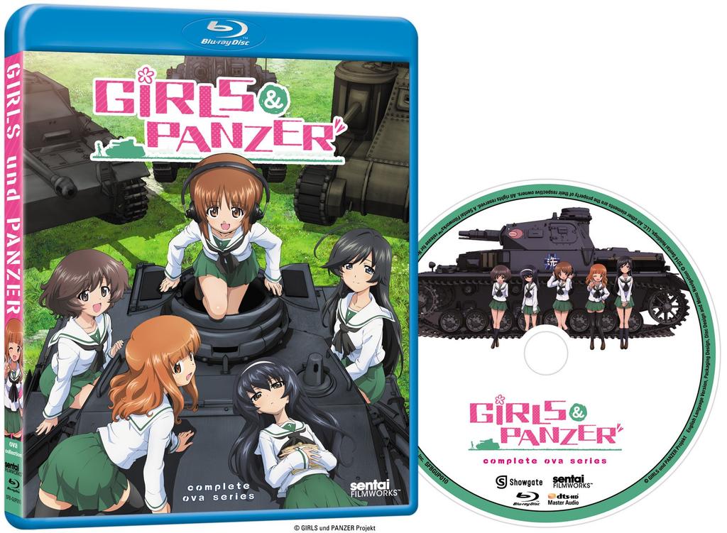 Girls and Panzer Complete OVA Series [Blu-ray] [Import]