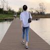 Mid-sleeve Thin Shirt Women's New Summer Sun Protection Clothing Loose Slimming Casual Shirt