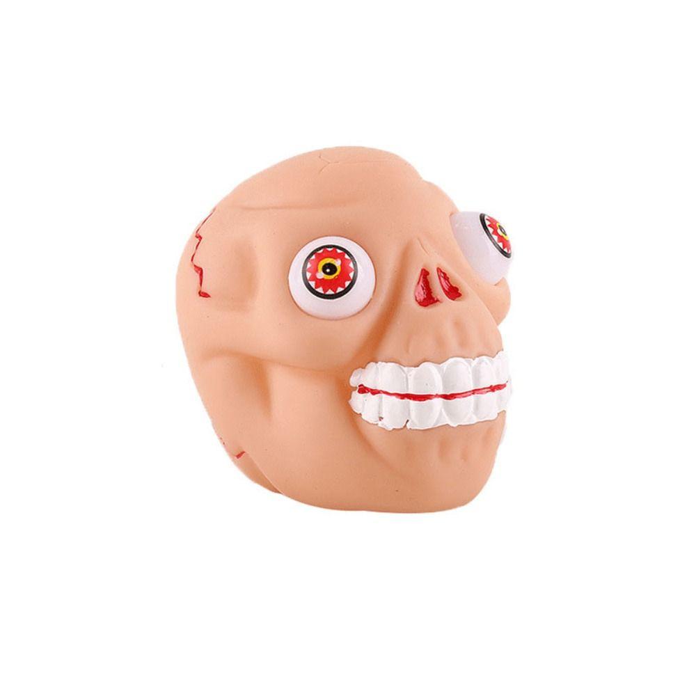 Sensory Toys Halloween Eye-popping Toy Slow Rebound Pumpkin Ghost Head Squeeze toy   Adult Gifts