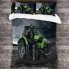 3D Printing Tractor Duvet Cover Set Boys Tractor Bedding Set Truck Bedding Set Farm Tool Cart Comforter Cover Set