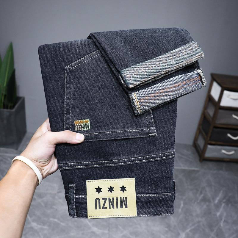 Джинсы JYL мужские с эластичным поясом мягкие джинсы мужская мода. 36