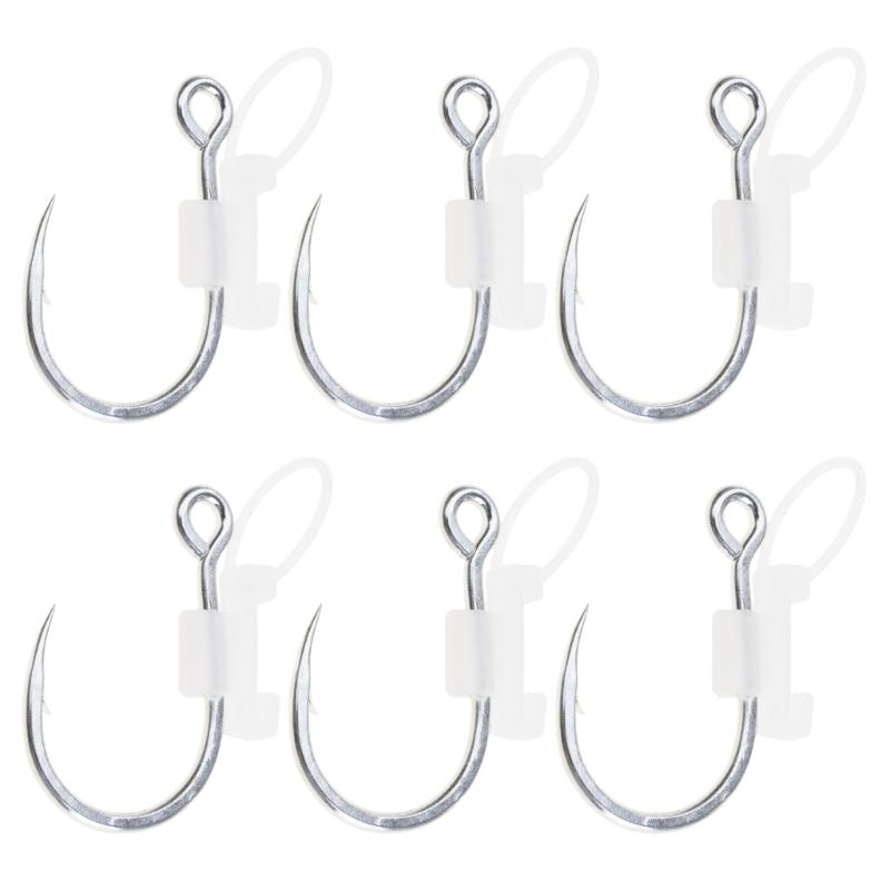 Luminously Live Shrimp Fixing Hook Heavy Duty Metal Barbed Fishhooks Catfishes Fishing Hook Fishing Accessories Enduring