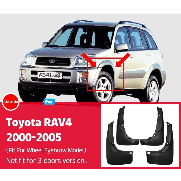 Car Fender  Mud Flaps For Toyota RAV4 2000-2005 XA20 2001 2002 2003 2004 Splash Guards MudFlaps Front Rear