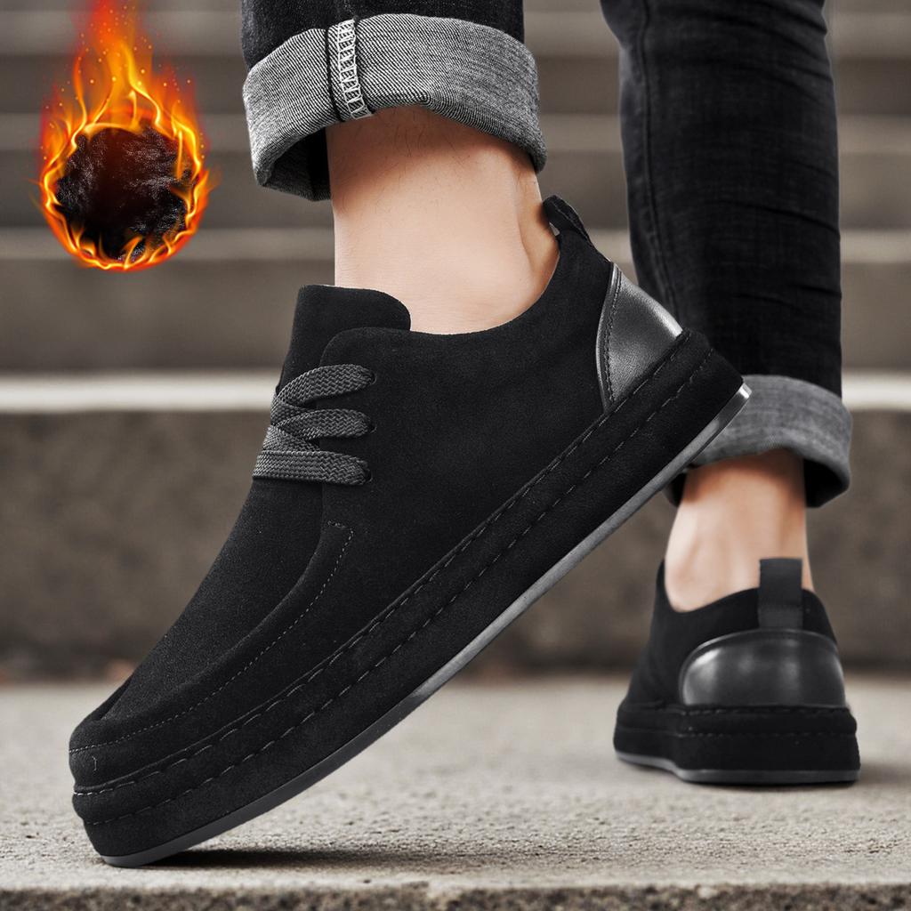 22 autumn and winter new fleece thickened casual shoes lazy cotton shoes