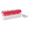 Stress Relief Keychain: Creative Squeeze Button Toy & Fun Gadget Pendant