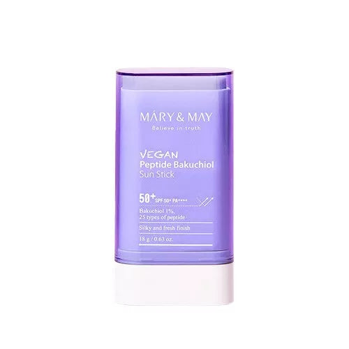 

MARY & MAY Vegan Peptide Bakuchiol Sun Stick SPF50+ PA++++ 18g