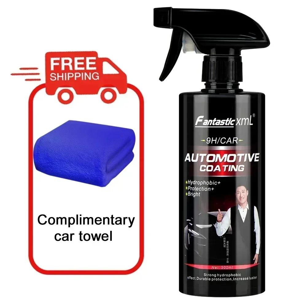 

Автомобиль 500 мл Твердость 9H Детейлинг автомобиля Керамическое покрытие Продукты Керамическое покрытие Наностекло Плакированный Кристалл Полироль для автомобиля