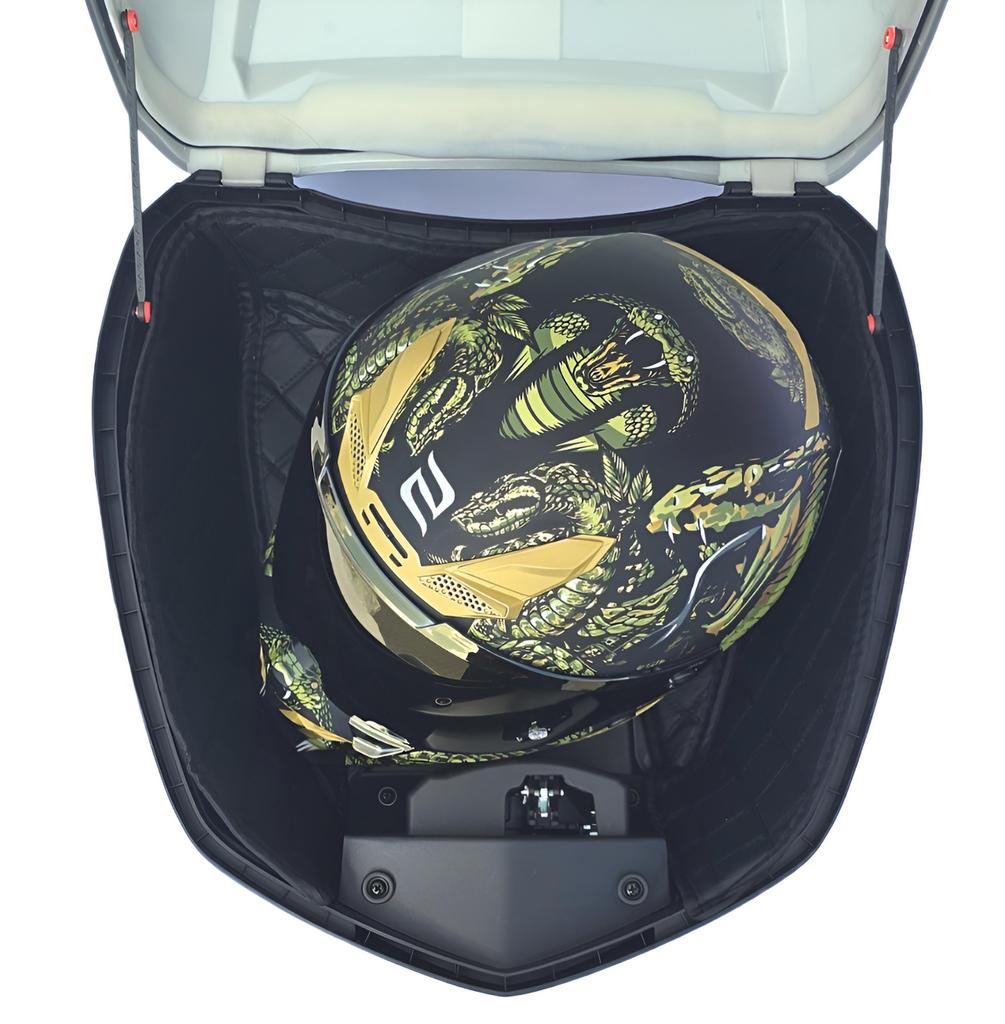 Kufer Motocyklowy Centralny 45L Honda Sh 20 Odblask Oparcie Czerwony Bankok