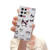 Japanese and Korean cartoon Kulomie is suitable for Samsung S23Ultra light and thin mobile phone case, transparent s25 anti-drop soft case s24fe.