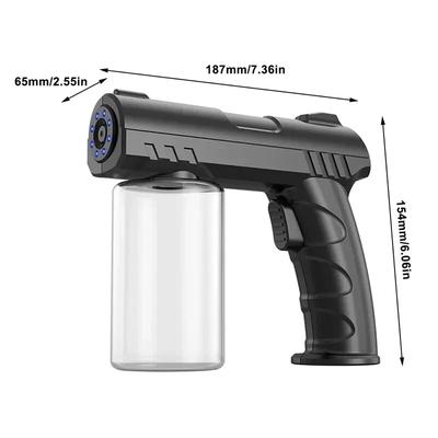 280ml USB Nano Blue Light Steam Spray Disinfection Gun Garden House NEW StyleWireless Electric Sanitizer Barber Sprayer Bottle