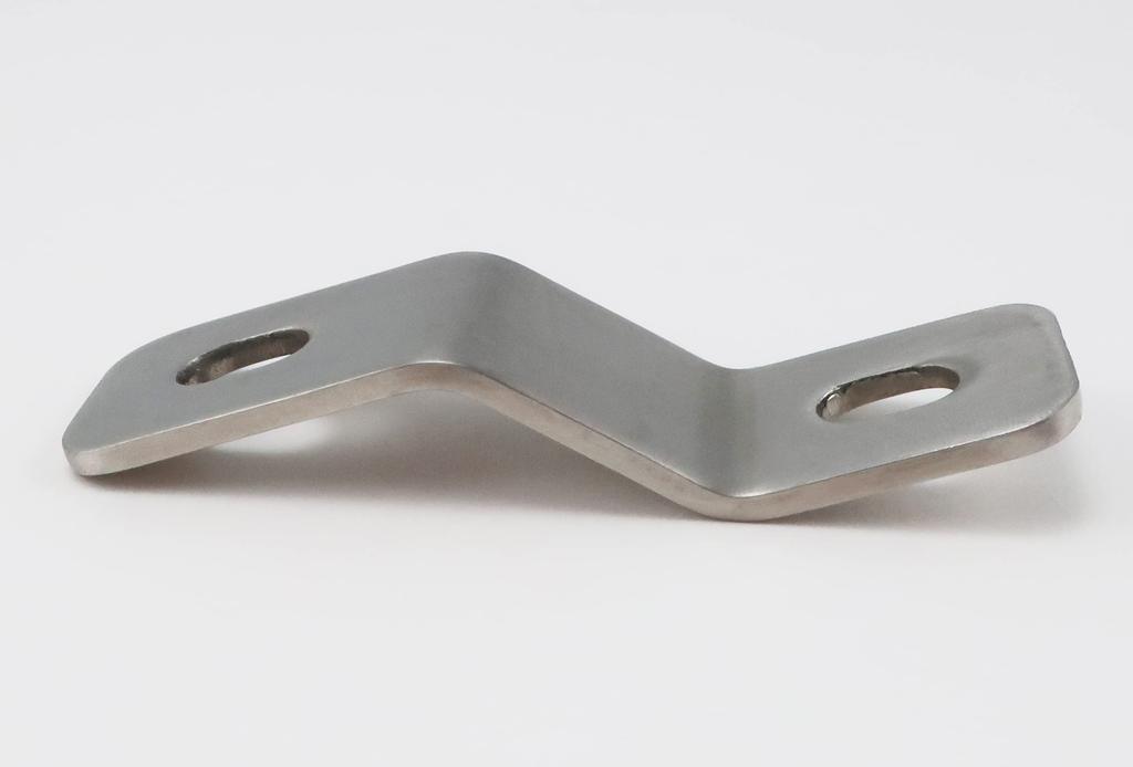 KITACO Universal Stay Z Type/70mm (2.5mm Thickness) for M6 Bolt/2PLCS