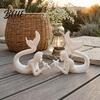 Starfish Sculpture for Home Decor 3D Printed Mermaid & Figurine Exquisite Sculpture Ocean Miniature Aquarium Accessories Theme Desktop Ornament
