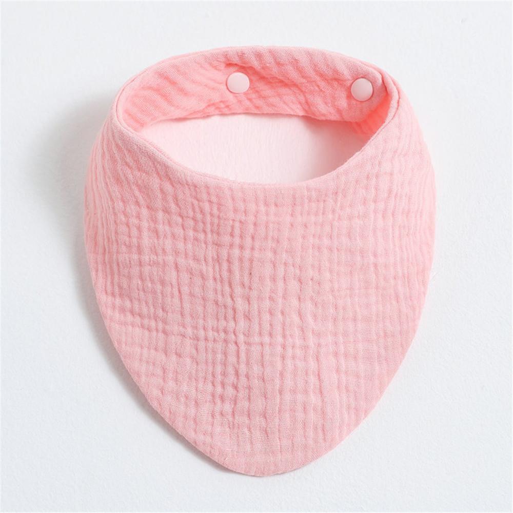 Baby Bibs Triangle Double Cotton Bibs Cartoon Print Saliva Towel Baby Boys Girls Feeding Apron Cotton Bandana Bibs Burp Cloths